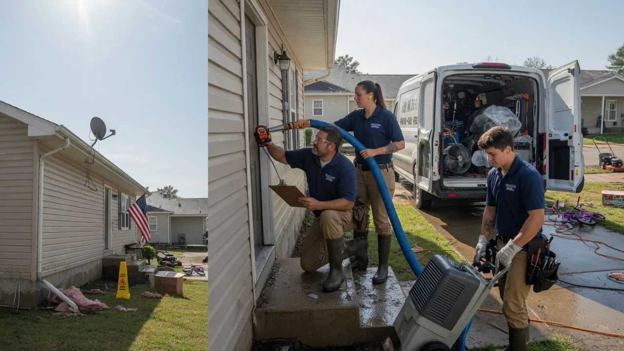 Ceiling Water Damage Restoration in Lenox, IA near me